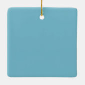 Ornement En Céramique Fleurs de chats de lune (Dos)