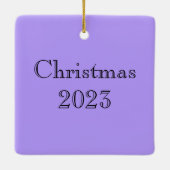 Ornement En Céramique Fleurs de néon (Dos)