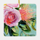 Ornement En Céramique Floral I (Devant)