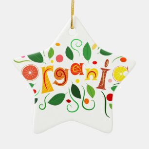 Ornement En Céramique Floramentina - art organique