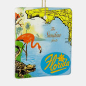 Ornement En Céramique Floride, État de Sunshine (Droite)