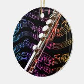 Ornement En Céramique Flute is my Passion_ (Gauche)