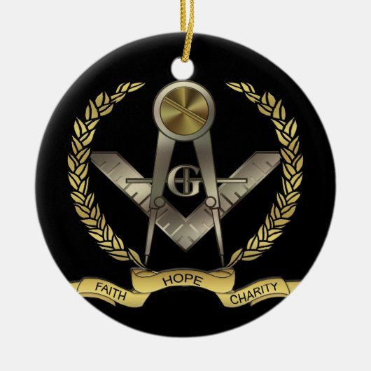 Ornement En Céramique Foi, espoir, charité (Devant)