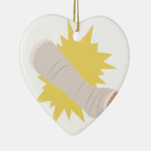 Ornement En Céramique Fonte de jambe (Droite)