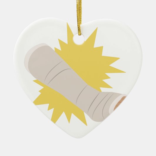 Ornement En Céramique Fonte de jambe (Devant)