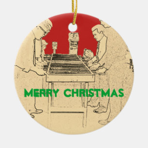 Ornement En Céramique FOOSBALL vintage FUZBOLL PHOTO ART TABLEAU DE FOOT