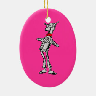 Ornement En Céramique Forestier magicien d'Oz vintage 1900 de bidon