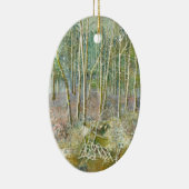 Ornement En Céramique forêt hivernale (Droite)