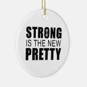 Ornement En Céramique Fort Est Le Nouveau Plutôt (Droite)