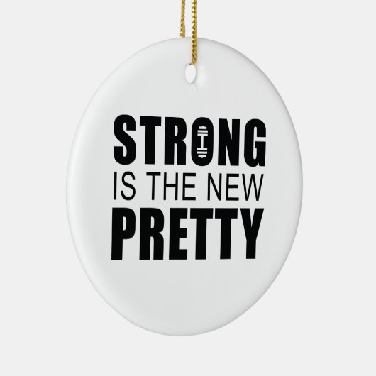 Ornement En Céramique Fort Est Le Nouveau Plutôt (Droite)