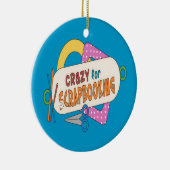 Ornement En Céramique Fou pour Scrapbooking (Droite)