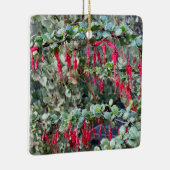 Ornement En Céramique Framboise (Ribes speciosum) (Droite)