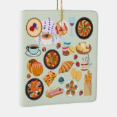 Ornement En Céramique Français (Droite)