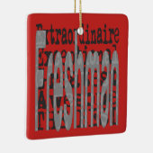 Ornement En Céramique Freshman Extraordinaire (Droite)