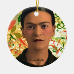 Ornement En Céramique Frida Kahlo Reflejando