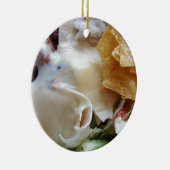 Ornement En Céramique Fromage fondu Nacho Drôle Nourriture (Droite)
