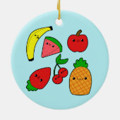 Ornement En Céramique Fruits (Dos)