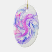 Ornement En Céramique Fumée Abstraite sur l'eau (Droite)