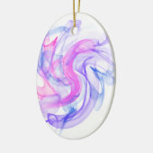 Ornement En Céramique Fumée Abstraite sur l'eau (Gauche)