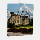 Ornement En Céramique Fun Scottish Davidson Clan Tulloch Castle (Droite)