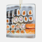 Ornement En Céramique Funky Sushi Pun Noël (Gauche)