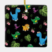 Ornement En Céramique Funny Dinosaur (Devant)