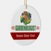 Ornement En Céramique Funny Gardener (Droite)