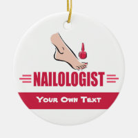 Funny Pedicure Nail Polonais Technicien de salon