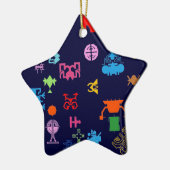 Ornement En Céramique Futur amusement nano (Gauche)