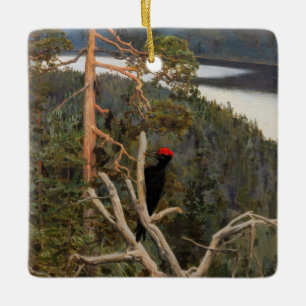 Ornement En Céramique Gallen-Kallela - Grand pic noir 1894