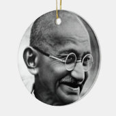ORNEMENT EN CÉRAMIQUE GANDHI (Gauche)