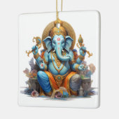 Ornement En Céramique Ganesha (Gauche)