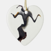 Ornement En Céramique Gannets-Oiseau de mer Abstrait (Droite)