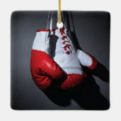 Ornement En Céramique Gants de boxe (Dos)