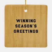 Ornement En Céramique Garde-basketball 2022 (Dos)