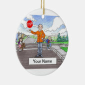 Ornement En Céramique Garde de croisement - mâle (Droite)