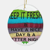 Ornement En Céramique garder sa liberté (Gauche)