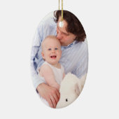 Ornement En Céramique Gardien de l'ornement de Noël de la fille de papa (Droite)