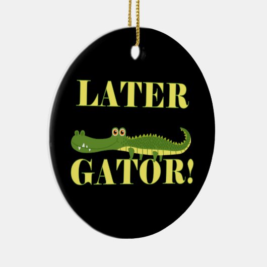 Ornement En Céramique Gator (Droite)