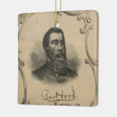 Ornement En Céramique Genera John Bell Hood (Gauche)