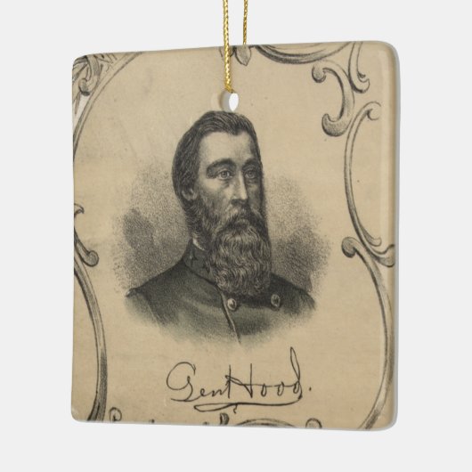 Ornement En Céramique Genera John Bell Hood (Gauche)