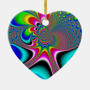 Ornement En Céramique Générateur arc-en-ciel - Fractal