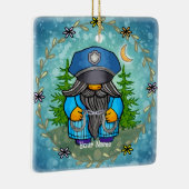 Ornement En Céramique Génome policier (Droite)