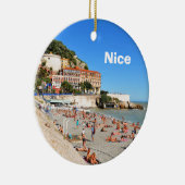 Ornement En Céramique Gentil. La Côte d'Azur (Droite)