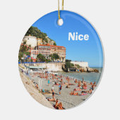 Ornement En Céramique Gentil. La Côte d'Azur (Gauche)