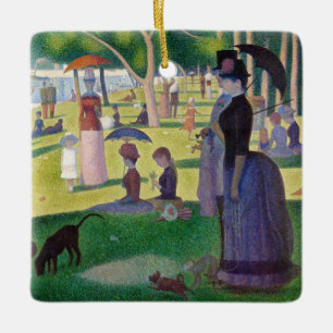 Ornement En Céramique Georges Seurat - A Sunday on La Grande Jatte