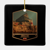 Ornement En Céramique Gibraltar (Dos)