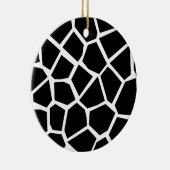 Ornement En Céramique Giraffe Texture (Droite)