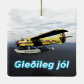 Ornement En Céramique Gleðileg jól - de Havilland DH3-C Otter (Dos)