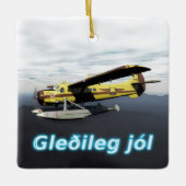Ornement En Céramique Gleðileg jól - de Havilland DH3-C Otter (Devant)